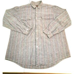 Levis Mens Large Vintage Long Sleeve Oversized Button Up Shirt